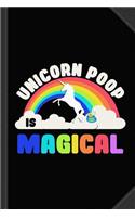 Unicorn Poop Is Magical 3 Journal Notebook: Blank Lined Ruled for Writing 6x9 120 Pages