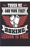 Touch Me and Your First Boxing Lesson Is Free