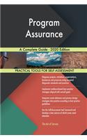 Program Assurance A Complete Guide - 2020 Edition