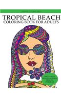 Tropical Beach Coloring Book