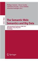 Semantic Web: Semantics and Big Data