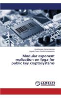Modular exponent realization on fpga for public key cryptosystems
