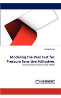 Modeling the Peel Test for Pressure Sensitive Adhesives