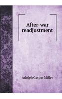 After-War Readjustment