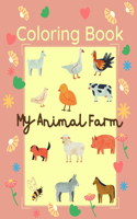Coloring Book My Animal Farm