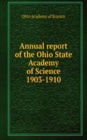 Annual report of the Ohio State Academy of Science