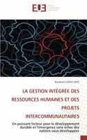 La Gestion Intégrée Des Ressources Humaines Et Des Projets Intercommunautaires