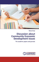Discussion about Community Economic Development Issues