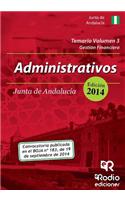Temario Volumen 3. Administrativos de La Junta de Andalucia