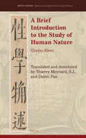 A Brief Introduction to the Study of Human Nature
