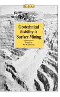 Geotechnical Stability in Surface Mining
