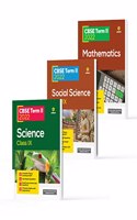 Arihant CBSE Science , Social science & Mathematics Core Term 2 Class 9 for 2022 Exam (Cover Theory and MCQs) (Set of 3 Books)