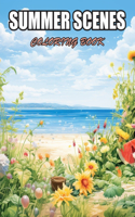 Summer Scenes Coloring Book