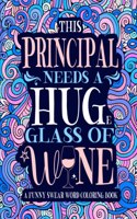 Principal Swear Word Coloring Book