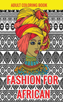 Black women Adults Coloring Book