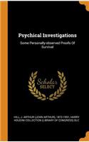 Psychical Investigations