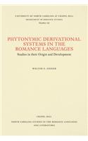 Phytonymic Derivational Systems in the Romance Languages