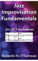 Jazz Improvisation Fundamentals: (English)