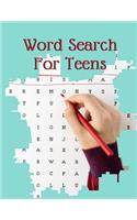 Word Search For Teens