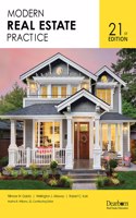 Dearborn Modern Real Estate Practice, 21st Edition, Comprehensive Guide on Real Estate Principles, Practice, Law, and Regulations with 21 Practice Quizzes, 2 Practice Exams, and a Customizable Question Bank (Dearborn Real Estate Education)