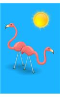 Pink Flamingo Notebook