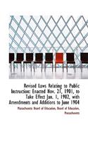 Revised Laws Relating to Public Instruction
