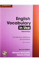 English Vocabulary in Use Elementary Book with Answers and CD-ROM 2/e PB