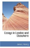 Essays in London and Elsewhere