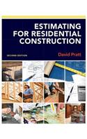 Estimating for Residential Construction
