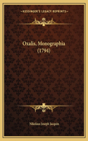 Oxalis, Monographia (1794)