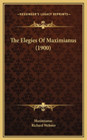 Elegies Of Maximianus (1900)