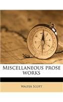 Miscellaneous Prose Works Volume 19