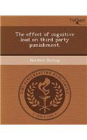 The Effect of Cognitive Load on Third Party Punishment