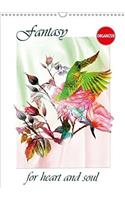Fantasy for Heart and Soul 2018: Coloured Pencil Drawings(Calvendo Art)