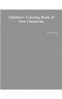 Children's Coloring Book of First Chronicles