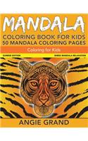 Mandala Coloring Book for Kids