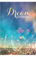 Dream Journal Abstract Sky Design: (Notebook, Diary, Blank Book)