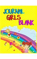 Journal Girls Blank: Journal Notebook Lined Pages