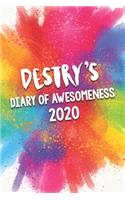 Destry's Diary of Awesomeness 2020