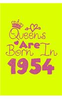 Queens Are Born In 1954 Notebook