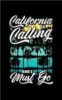California Is Calling And I Must Go: California Is Calling And I Must Go Vacation In Cali 2020 Pocket Sized Weekly Planner & Gratitude Journal (53 Pages, 5" x 8") - Blank Sections For N