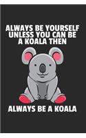 Koala Notizbuch