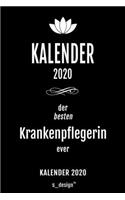 Kalender 2020 für Krankenpfleger / Krankenpflegerin