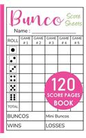 Bunco Score Sheets