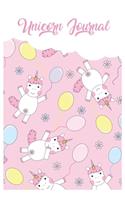 Unicorn Journal: Unicorn Is Real Dream Come True Cute Notebook For Girls Journal and Drawing Notebook Diary for Girls and Kids 6in x 9in x 120 Pages of Magical Unico