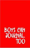 Boys Can Journal Too