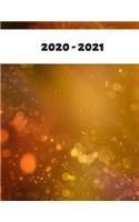 2020-2021: Monthly Planner 2020-2021