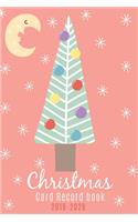 Christmas Card Record Book 2019-2028