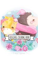Hedgehog Coloring Book