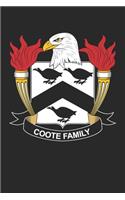Coote: Coote Coat of Arms and Family Crest Notebook Journal (6 x 9 - 100 pages)